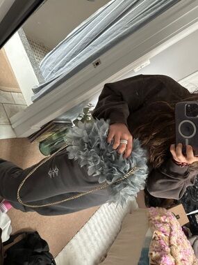 Anthropologie shoulder bag and clutch